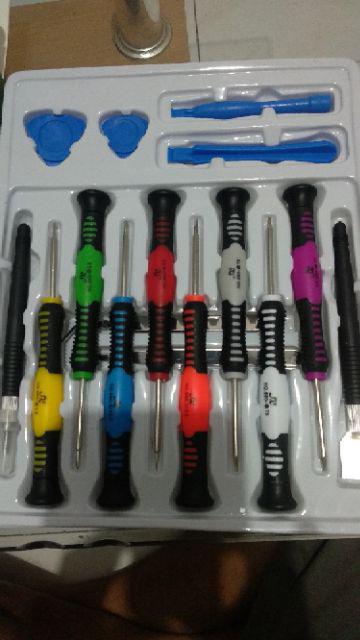 [ Pro ] Obeng Reparasi Set 16 In 1 Precision Screwdriver Service Servis Smartphone Handphone Hp