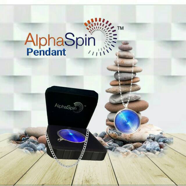 Alpha spin pendant quantum energy strong   original jerman tecnology