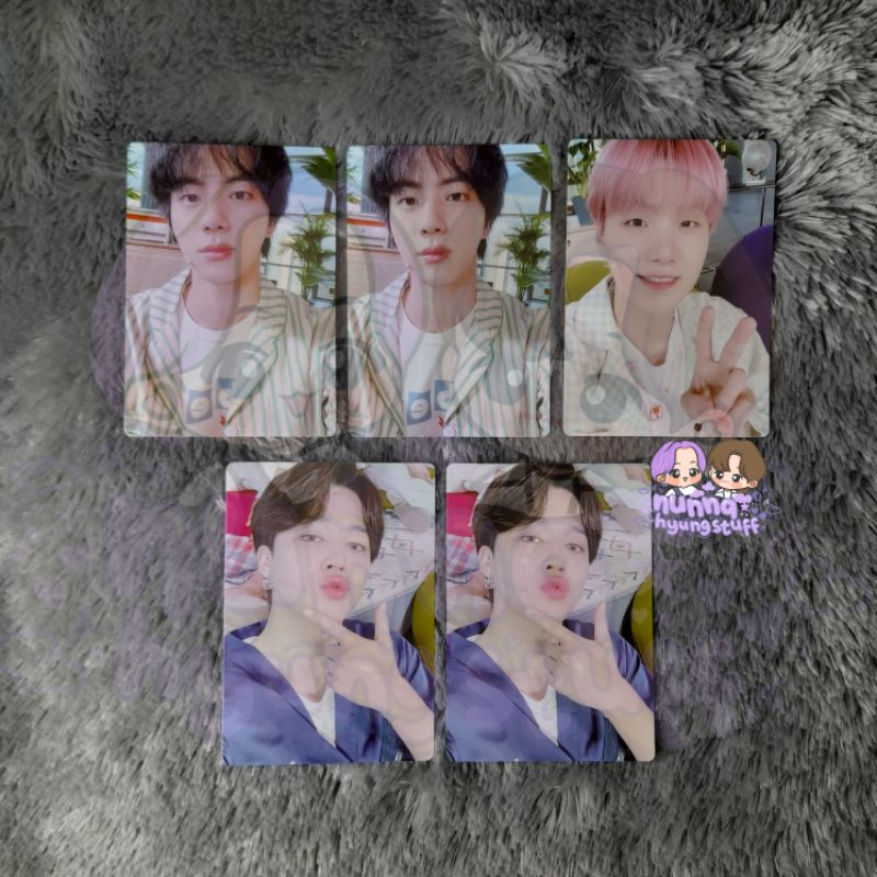 PC BTS MERCH BOX #6 PC JIN (PHOTOCARD SEOKJIN)