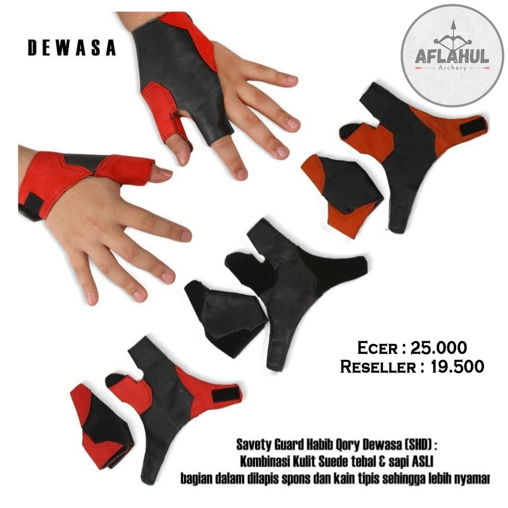 Safety Guard Habib Qory Dewasa Aflahul Archery | Olahraga Panahan Murah Busur Panah Horsebow Archery