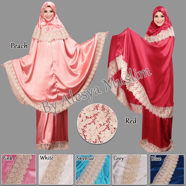 Mukena sutera manohara exclusive desain new