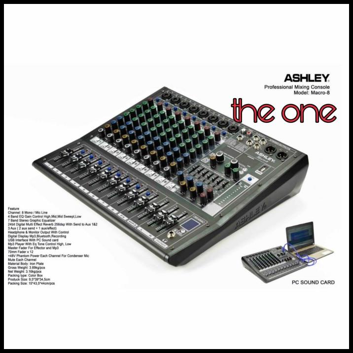 Mixer Audio Ashley Macro 8 / Macro8 8Channel