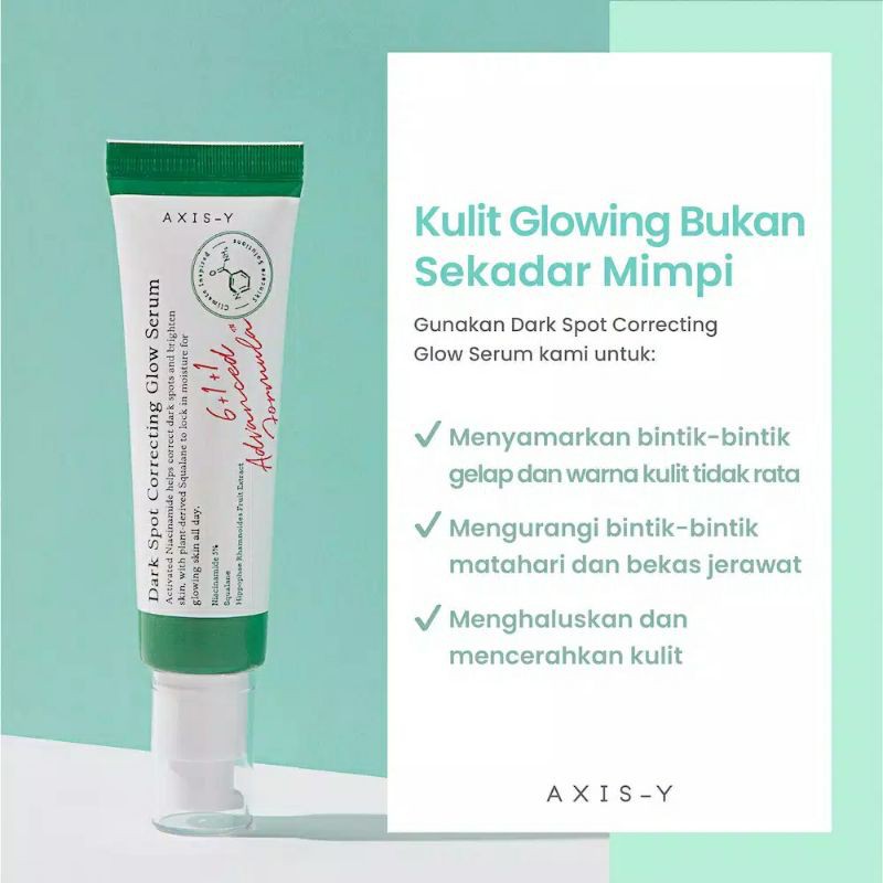 (Fullsize) AXIS-Y Dark Spot Correcting Glow Serum 50ml