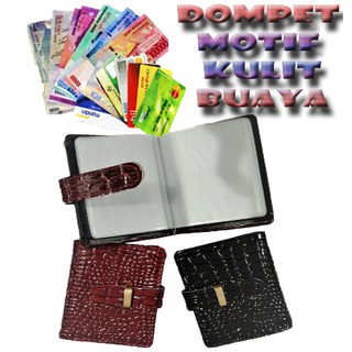 DOMPET KARTU GAWANG BUAYA DOMPET KARTU  FASHION WANITA IMPORT BATAM MURAH TEMPAT KARTU