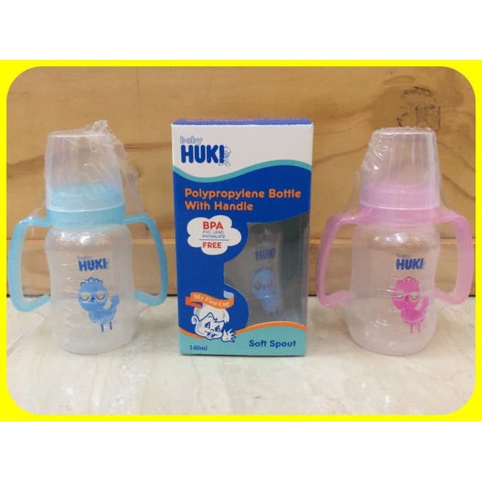 HUKI Botol Susu Handle with Spout