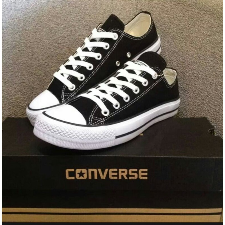 DISKON&gt;&gt;Sepatu Converse Allstar/All Star Ct 2 Premium/Allstar Jackpurcel - Hitam Lis