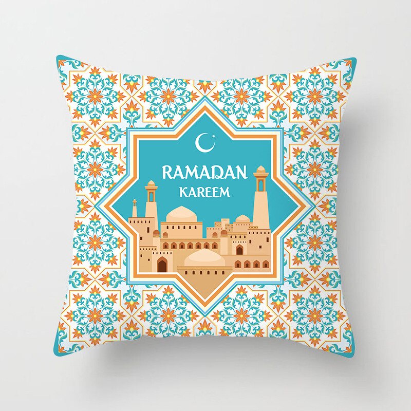 Ramadan Series Pillow Case / Sarung Tutup Bantal Sofa Kain Bludru