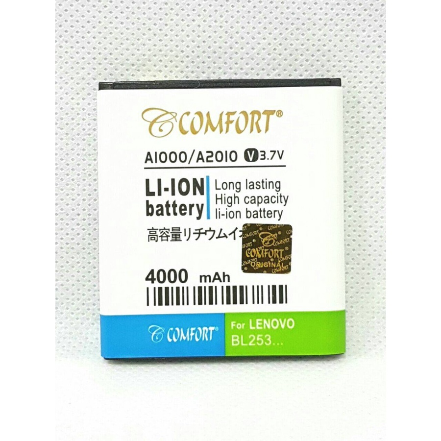 Baterai A1000 COMFORT Double Power for LENOVO A1000 / A2010  BL253