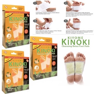 Detox Foot Pads Koyo Jahe Isi 10 Lembar - White Cleansing Koyo Kaki Herbal