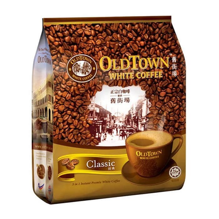 

#HANDCARRY Old Town 3 In 1 White Coffee Classic 15sX40g - UFOHCR1978