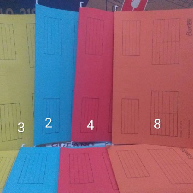 

Map Gantung BANTEX suspension file 25 F/C 3470