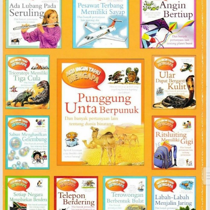 Buku Ensiklopedia Aku Ingin Tahu Mengapa Dari Grolier Buku anak Buku edukasi Fun Thinker Buku anak anak Buku mengasah motorik Buku Bacaan buku anak Majalah anak Buku pengetahuan Anak ensiklopedia anak anak buku GROLIER BOOKS