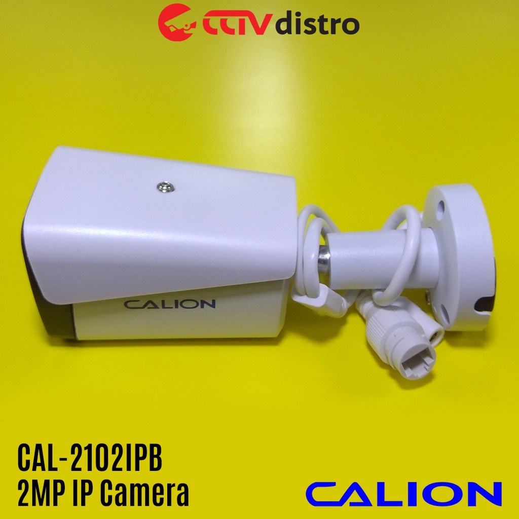 CCTV IP Camera Outdoor 2MP Full HD 1080P Infrared Night Vision &amp; PoE | Calion CAL-2102IPB