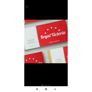 

cream cheese royal victoria 200gr repack