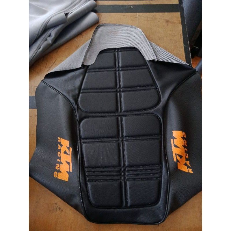 Cover Bungkus Variasi Kulit Jok Motor RX-KING Model KTM Tahu