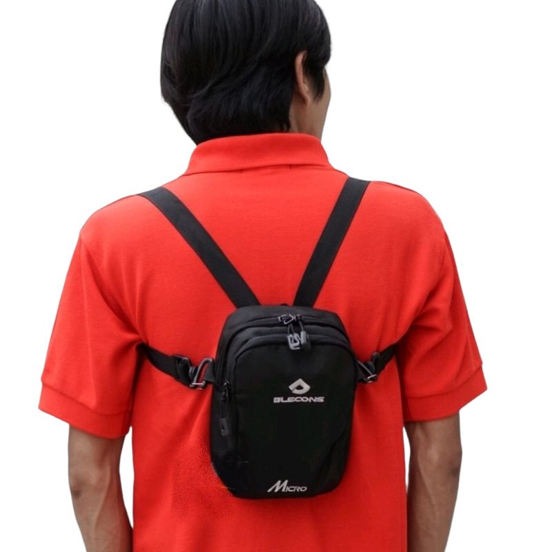 Tas Selempang Slimbag Mini Travel Pouch Blecons Series Macro Slingbag - Tas sandang Blecons