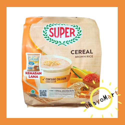 Super Cereal Brown Rice / instant Cereal 600grm