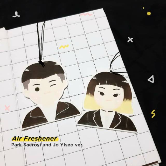 SYSCENT x DOODLY Air Freshener ITAEWON CLASS park sae ro yi jo yiseo / PEWANGI MOBIL