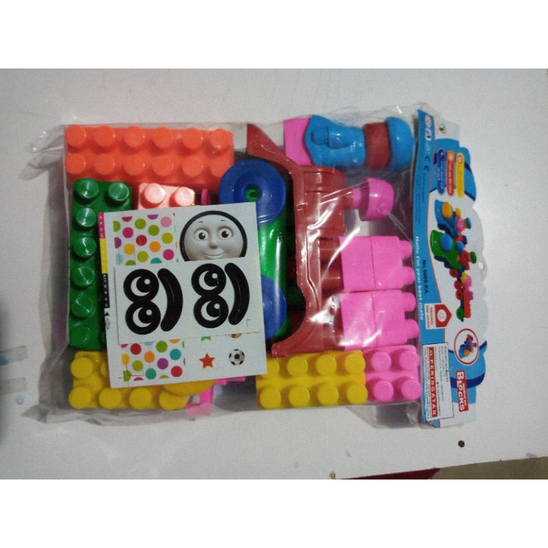 Lego kereta api anak stiker thomas