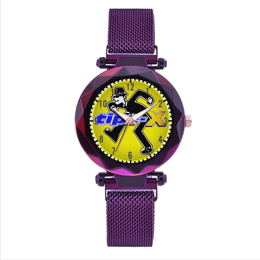 Jam Tangan Wanita Custom - TIPE X Free Box &amp; Batre Cadangan