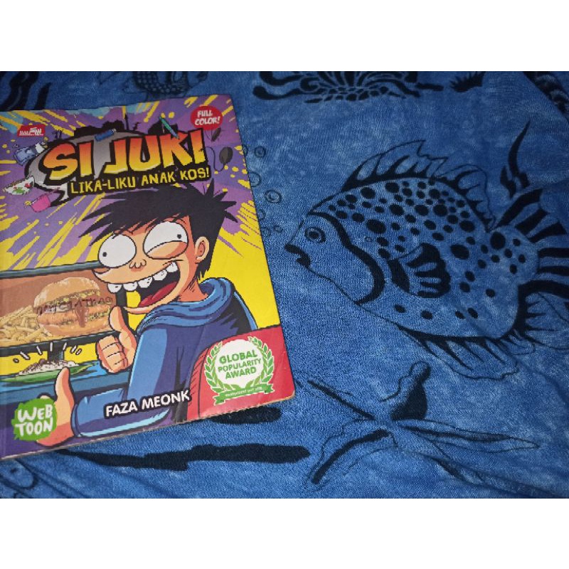 Buku komik berwarna - SI JUKI - LIKA LIKU ANAK KOS (preloved)