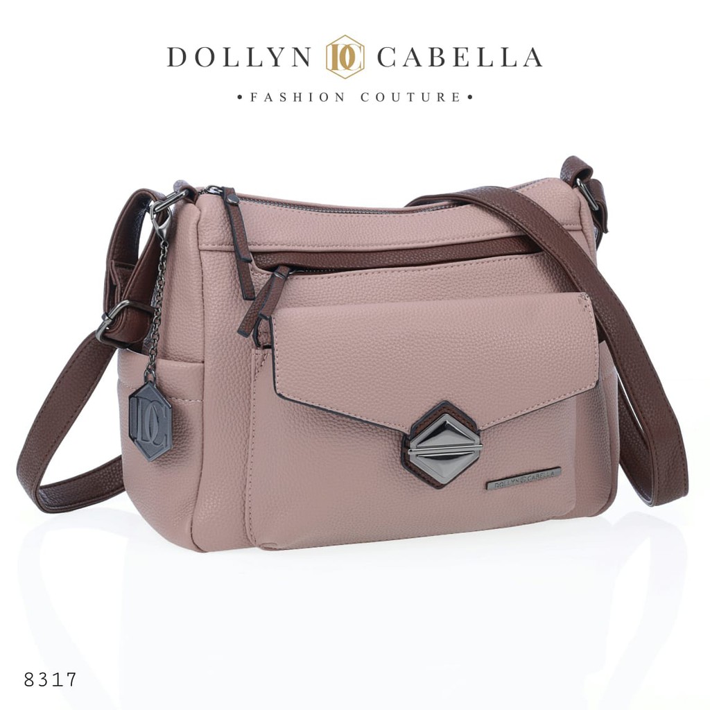 8317 UpD TAS WANITA IMPORT TAS SELEMPANG DOLLYN CABELLA KHANZA