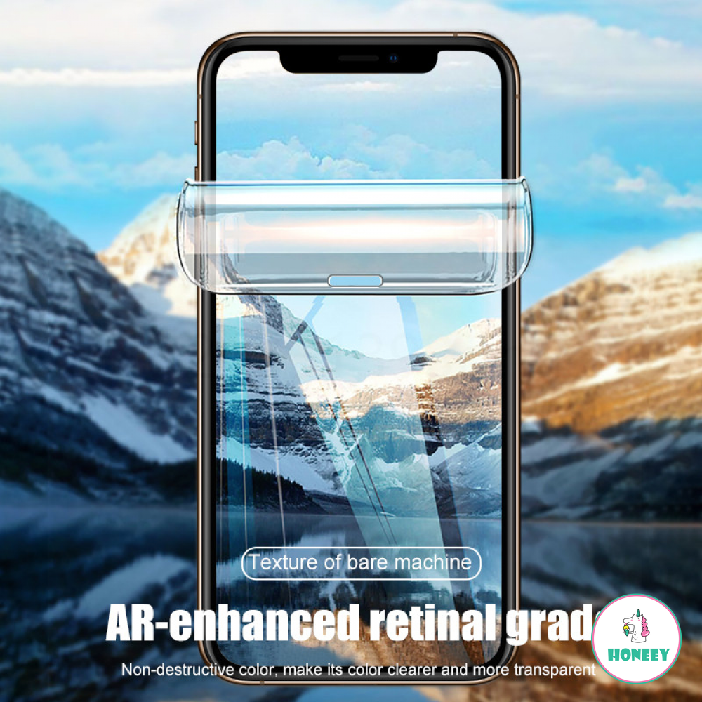 Hydrogel Film Screen Protector for IPhone 12 11 Pro X XS Max XR 6s 7 8 Plus Soft Flexible Extra Slim Protective Tempered Glass