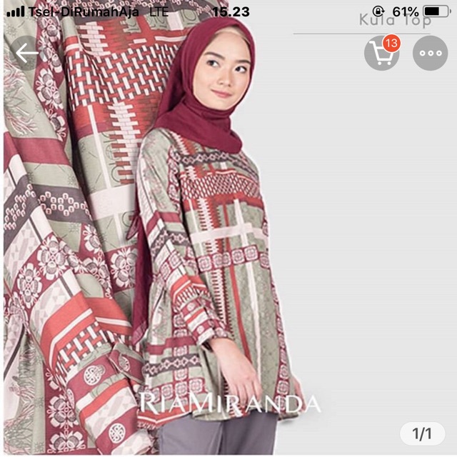 HABIS-NEW KULLA TOP BY RIA MIRANDA