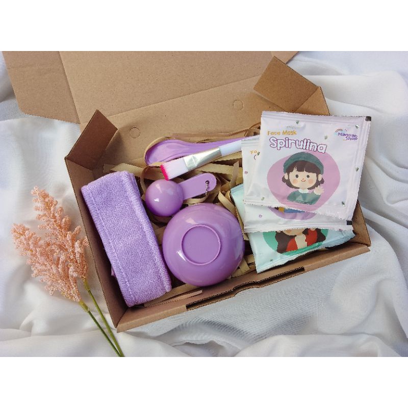 Hampers box Hampers Masker Wajah BPOM Gift box Masker organik