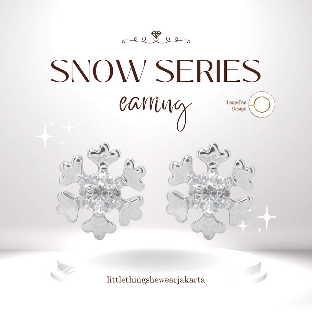 (Jakarta) Littlethingshewear Official  Snow Swarovski 0,6 Gram