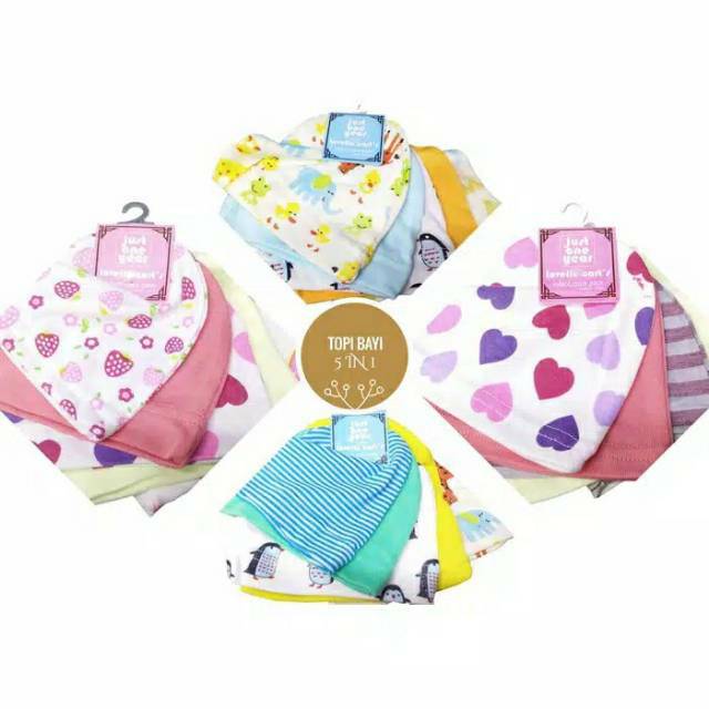 Topi cater's love &amp; cater's honey 5in1 termurah!!!! NEWBORN BUAT BABY BARU LAHIR