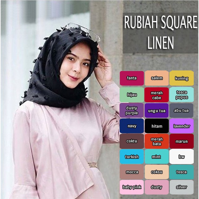 Rubiah  Square / Segiempat Rubiah Linen