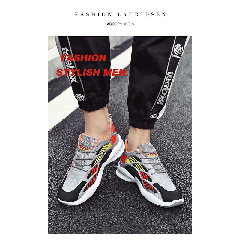 Sepatu Pria Sneaker Running Shoes Training sport import Quality Spt 01