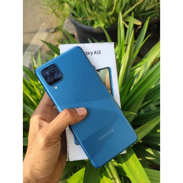 samsung a12 ram 4/128gb dan 6/128gb second termurah