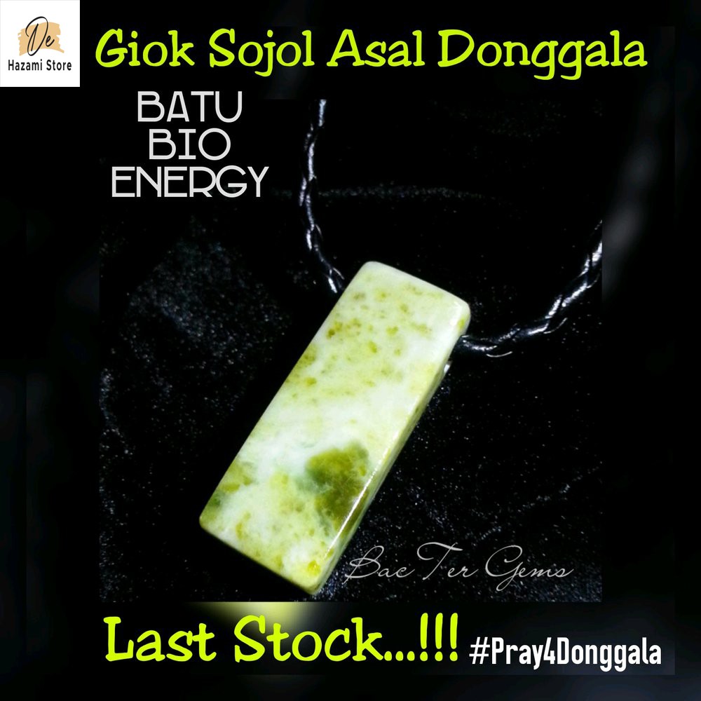 BISA COD Liontin Bio Energy Batu Akik Sojol Melon Super HQ - Batu Kristal Bio Energy Berkhasiat