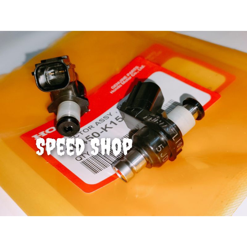Injektor K15+sil Hole 8  CB150/CBR OLD/LED/MEGAPRO NEW VERZA CRF Asli HONDS Thailand