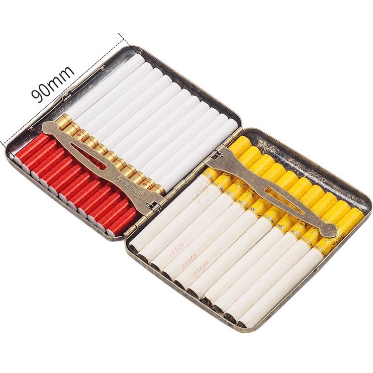 ORIGINAL RUIPAI KOTAK SIMPAN VINTAGE METAL BAHAN PREMIUM DENGAN KLIP PENJEPIT