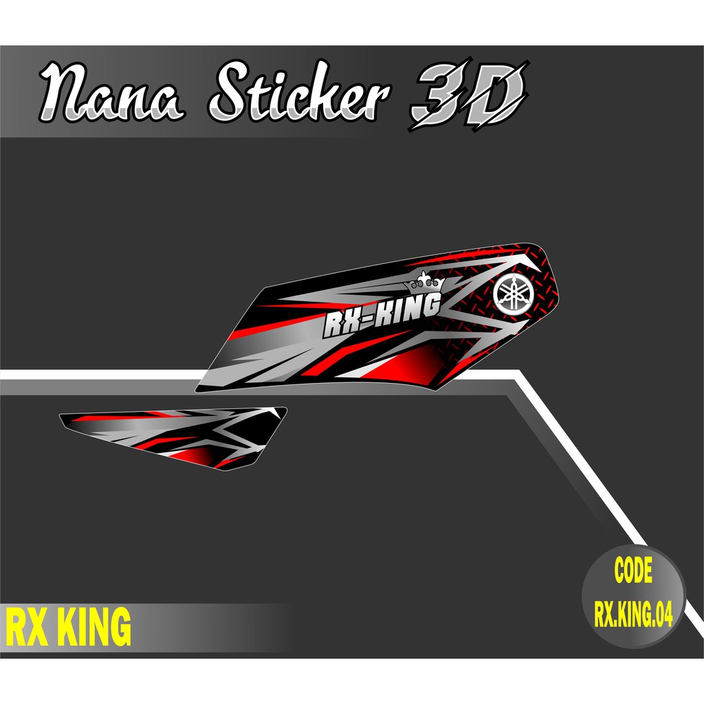 Striping RX King - Stiker Rx King List Variasi Motor STICKER RX KING CODE 04