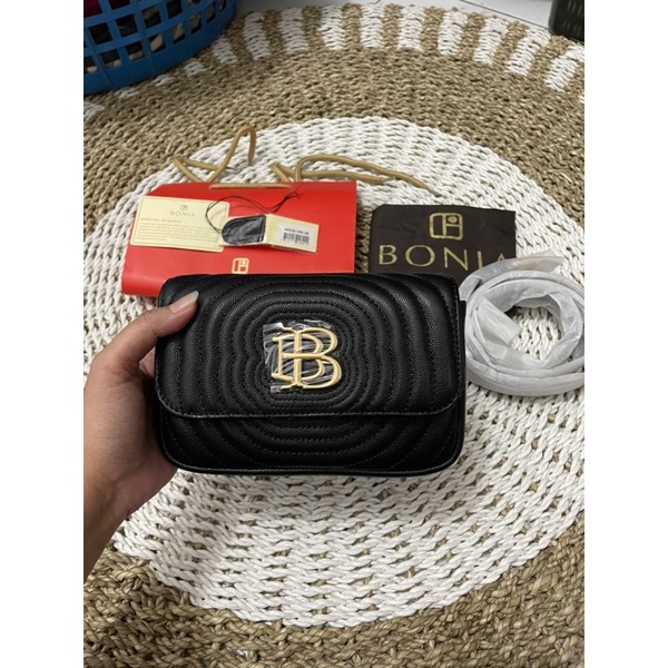 BONIA WAISTBAG HITAM