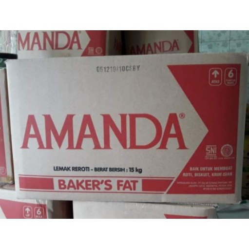 

Amanda Putih Bakers Fat Amanda Putih Margarin Timbang 250Gram