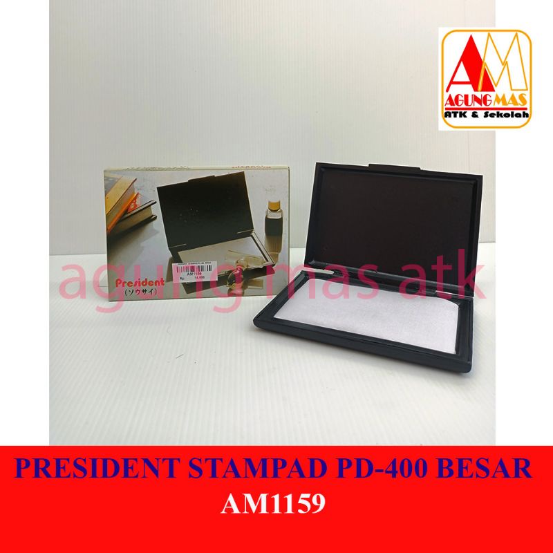 PRESIDENT STAMP PAD PD-400 BESAR