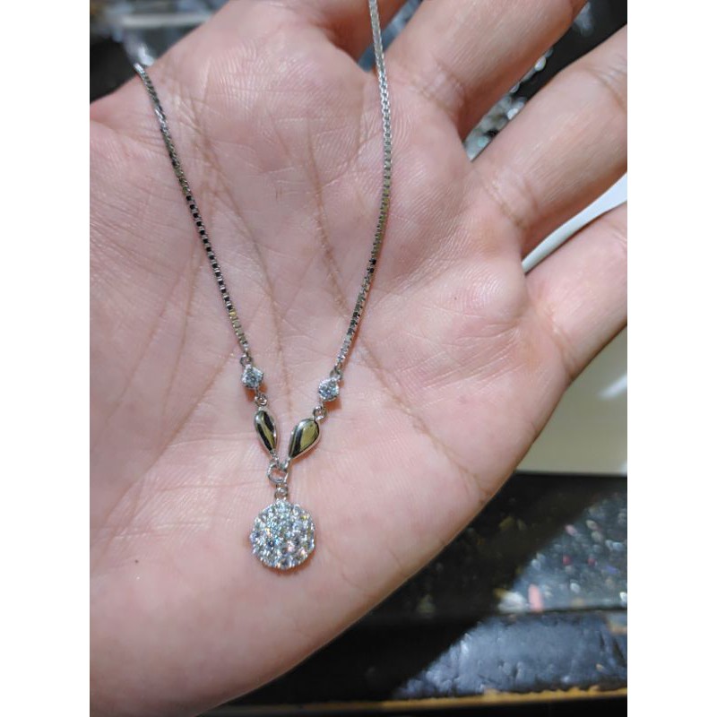 Kalung koye anak, perak 925, sepuh mas putih, panjang 35cm, 125.000/pcs