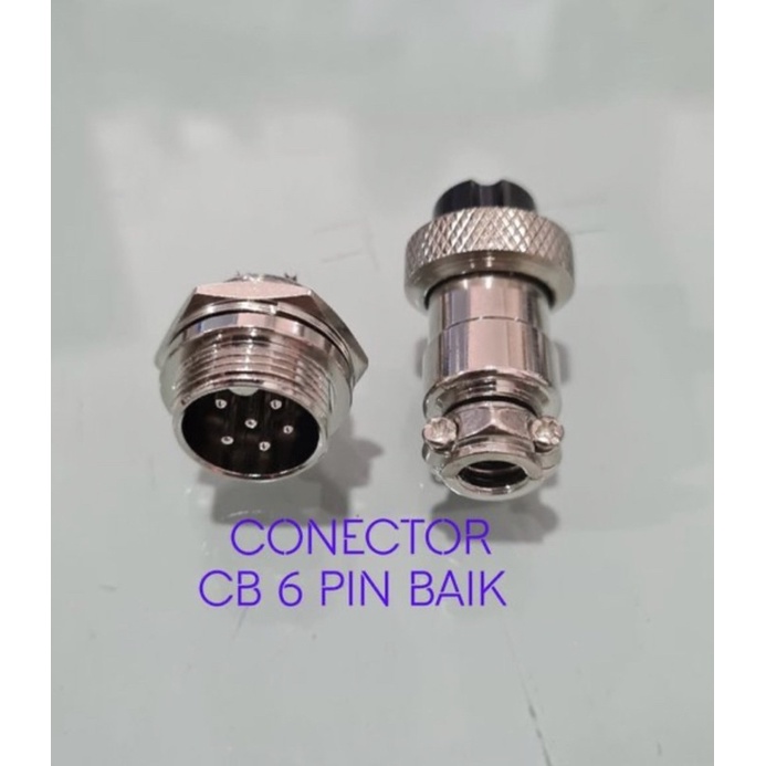 CONECTOR CB 6 Pin Baik