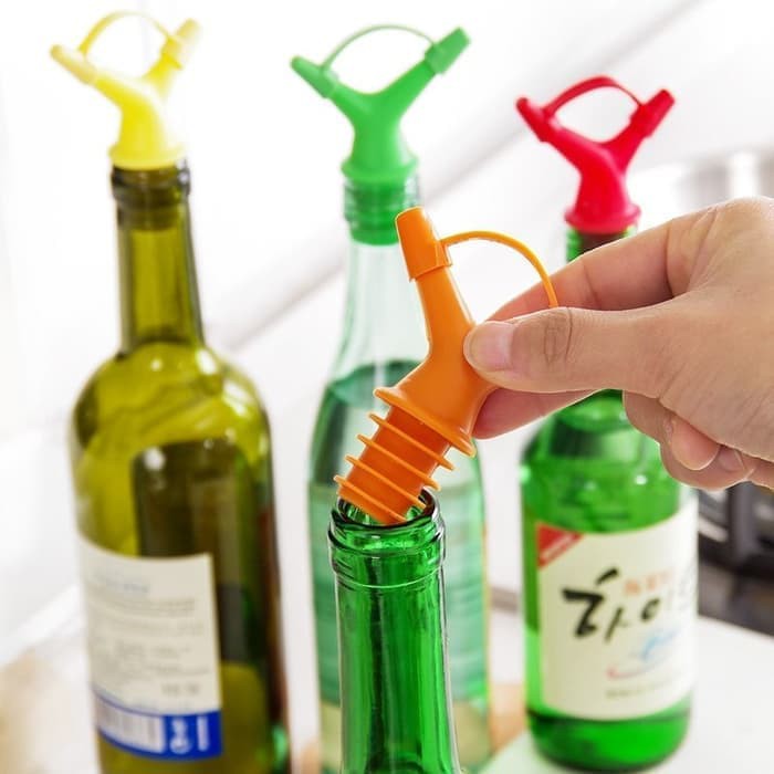 TUTUP BOTOL SILIKON 2 LUBANG BOTOL KECAP SIRUP WINE SOY TUTUP BOTOL SILIKON 2 LUBANG BOTOL KECAP SIRUP WINE SOY