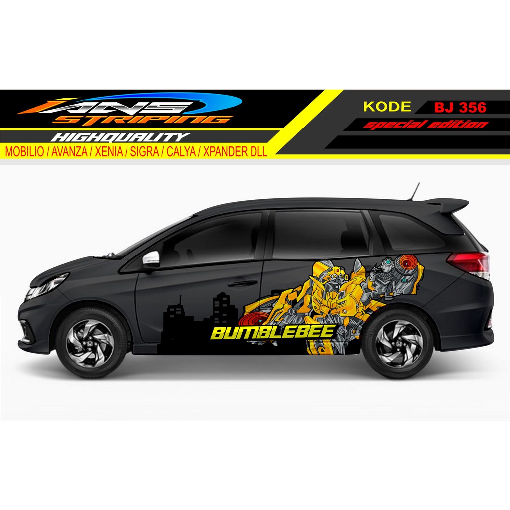 STIKER MOBIL MOBILIO / STICKER MOBILIO / STIKER MOBIL TRANSFORMER