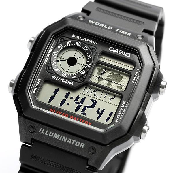ARLOJI JAM TANGAN DIGITAL - CASIO SPORT SPORTY SPORTS ILLUMINATOR ORIGINAL ORI AE-1200WH-1AVDF