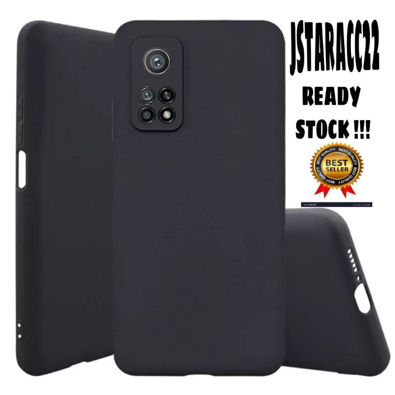 CASE TPU XIAOMI MI10T MI10T PRO SOFT CASE SILICONE BLACK MATTE PC CASE