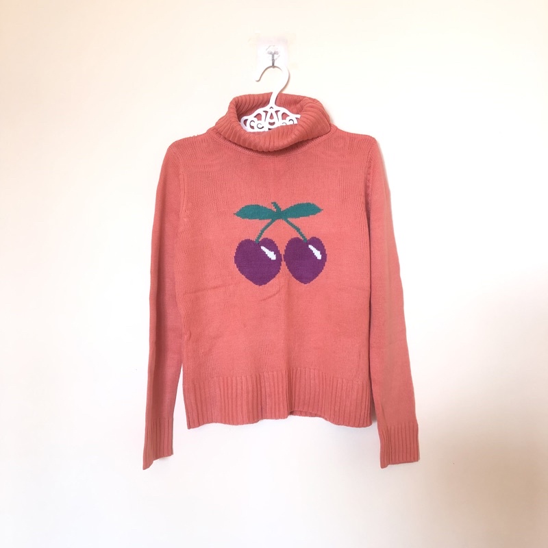 SWEATER KNIT PASTEL TURTLENECK
