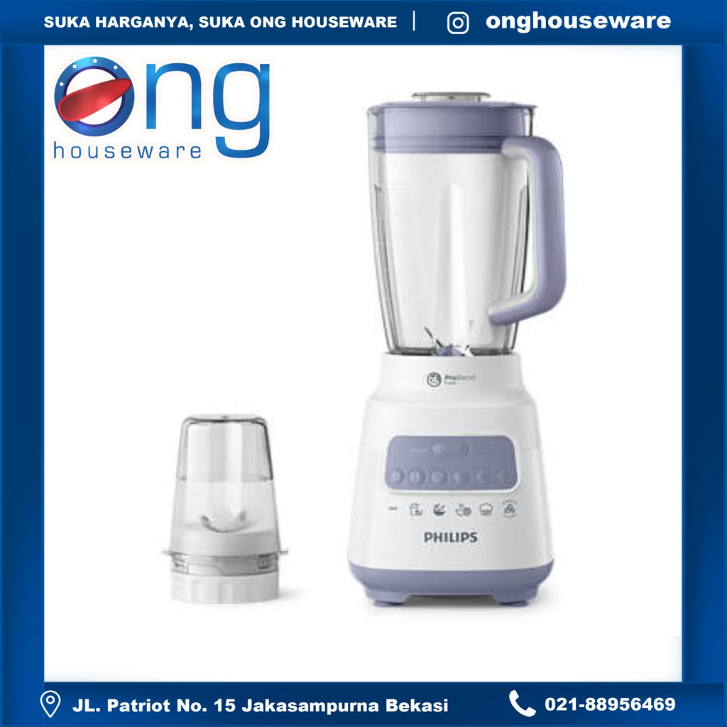 Blender Plastik 2 Liter 350 Watt Philips HR2221 HR 2221