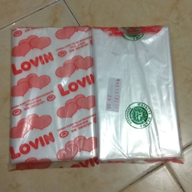 Jual PLASTIK PP / PLASTIK ES BATU / SERBAGUNA 2KG 20X35 Indonesia